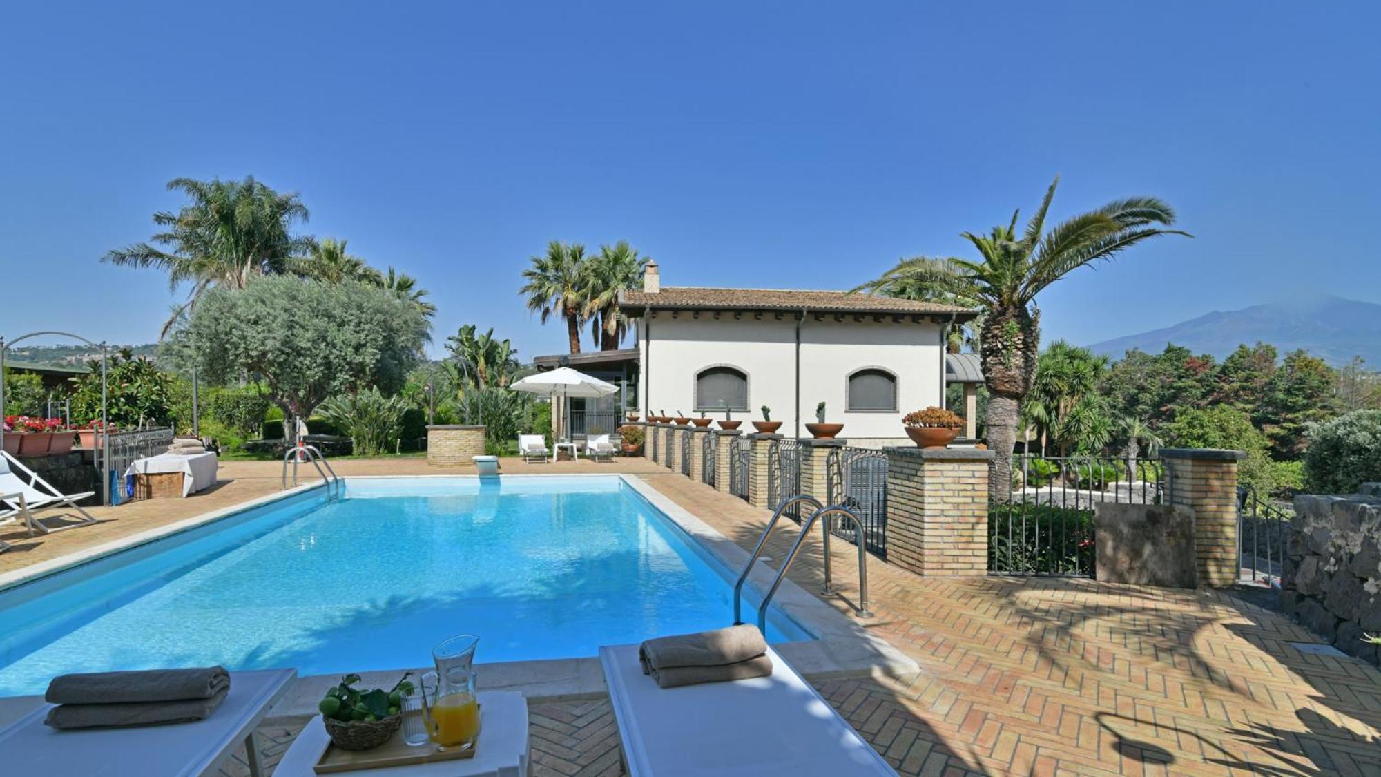 Villa Biddizza Acireale Esterno foto