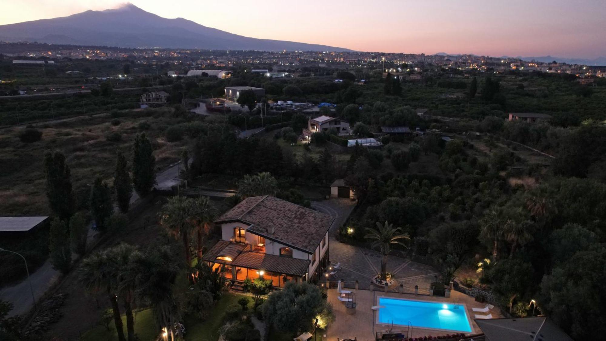 Villa Biddizza Acireale Esterno foto